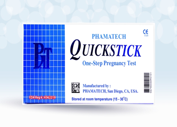 Que thử thai Quickstick - sứ mệnh báo “tin vui”