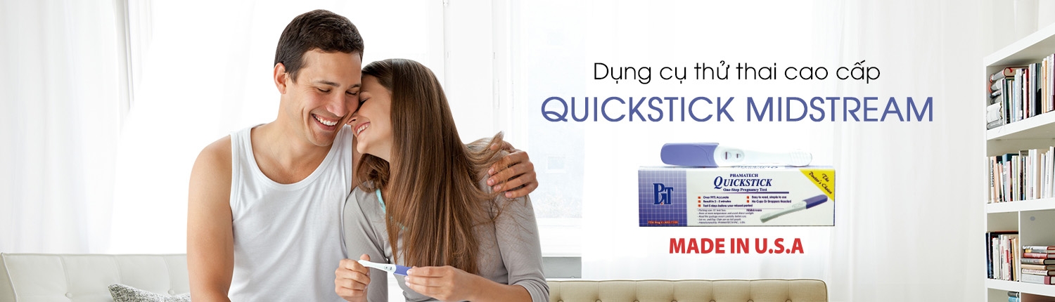 QuickStick - Que thử thai tại nhà, thân hơn người bạn thân 